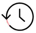 Extracted history icon